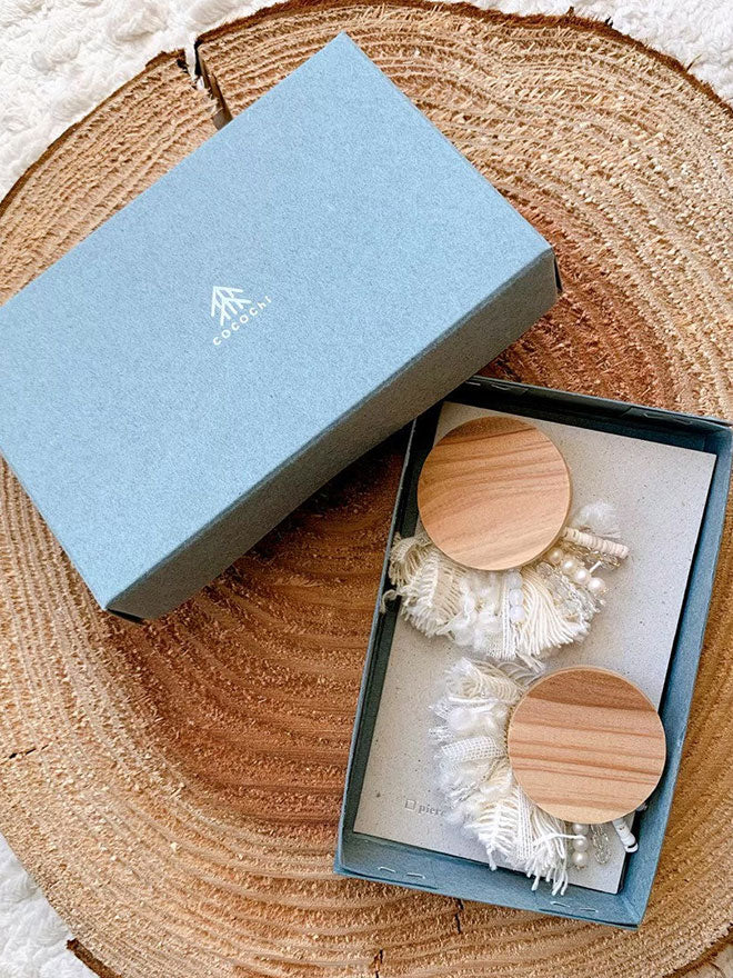 short double yarn -White-