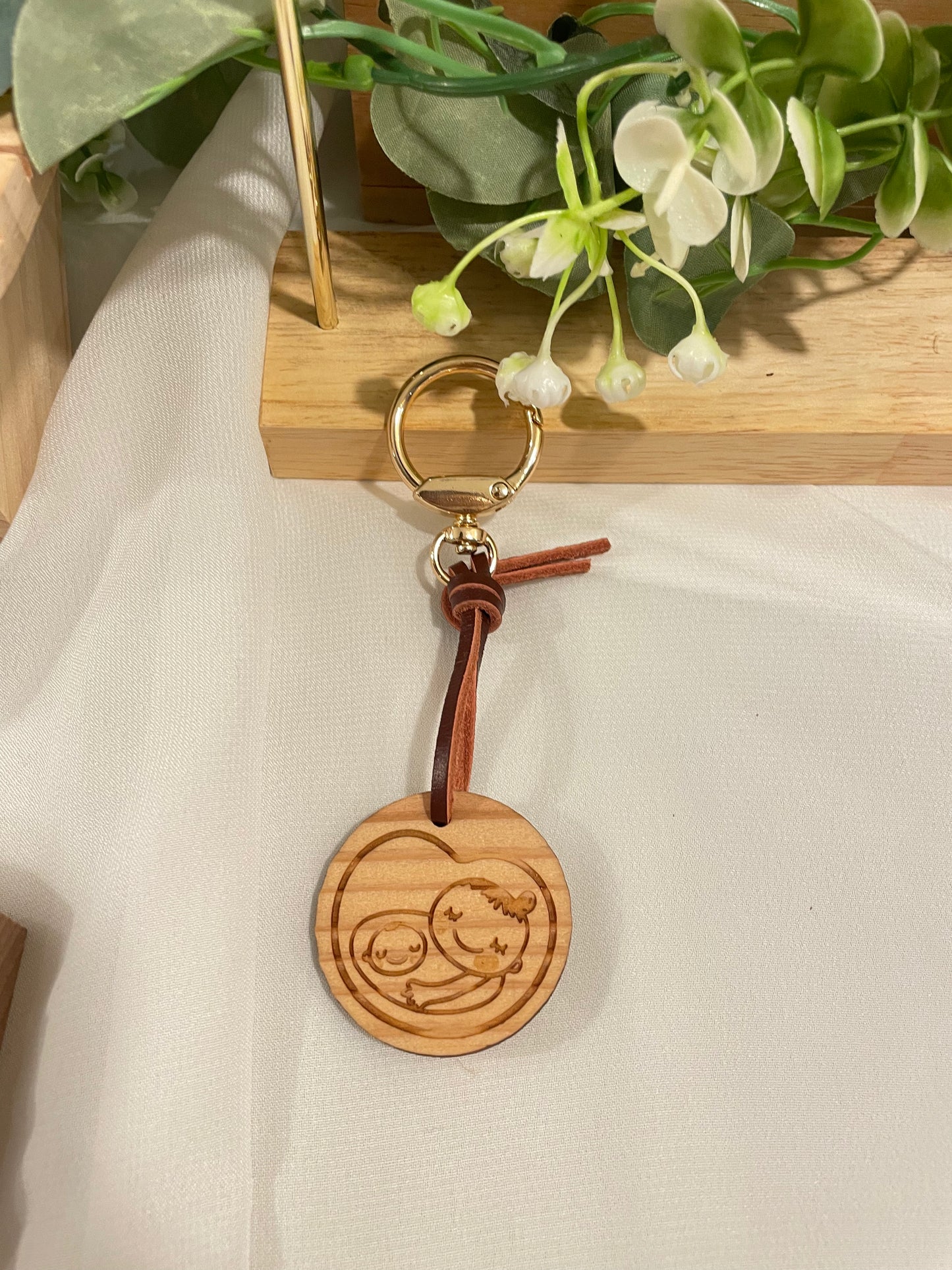 木で作ったマタニティマーク